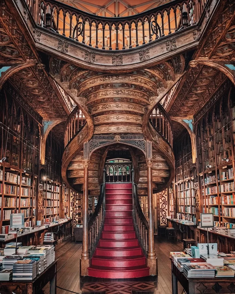 Portugal Travel Guide: Your Complete Guide to Europe's Hidden Gem 7 Livraria Lello Bookstore in Portugal