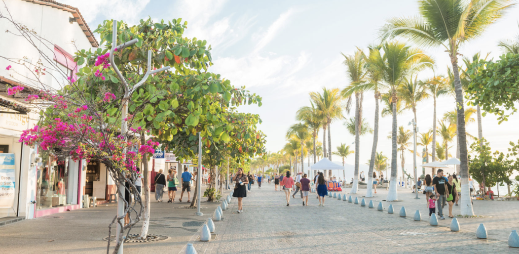 Trip Puerto Vallarta 3 Malecón Street In Mexico