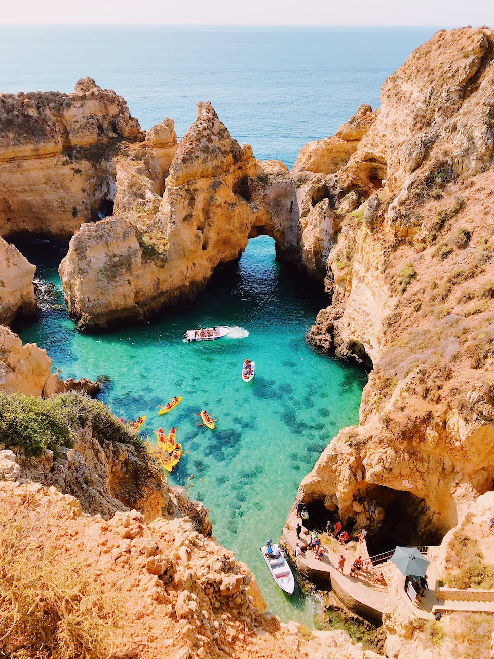 Portugal Travel Guide: Your Complete Guide to Europe's Hidden Gem 1 bird s eye view photography of cove