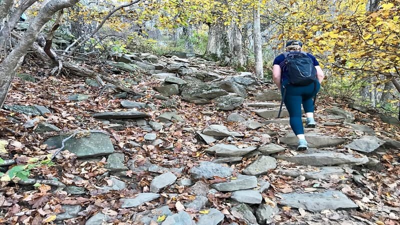 Humpback Rocks Rocky Steps