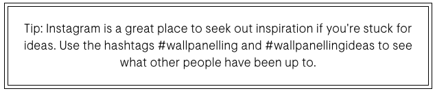 #wallpanelling Tip to My readers - Use instagram with #wallpanelling and #wallpanellingideas