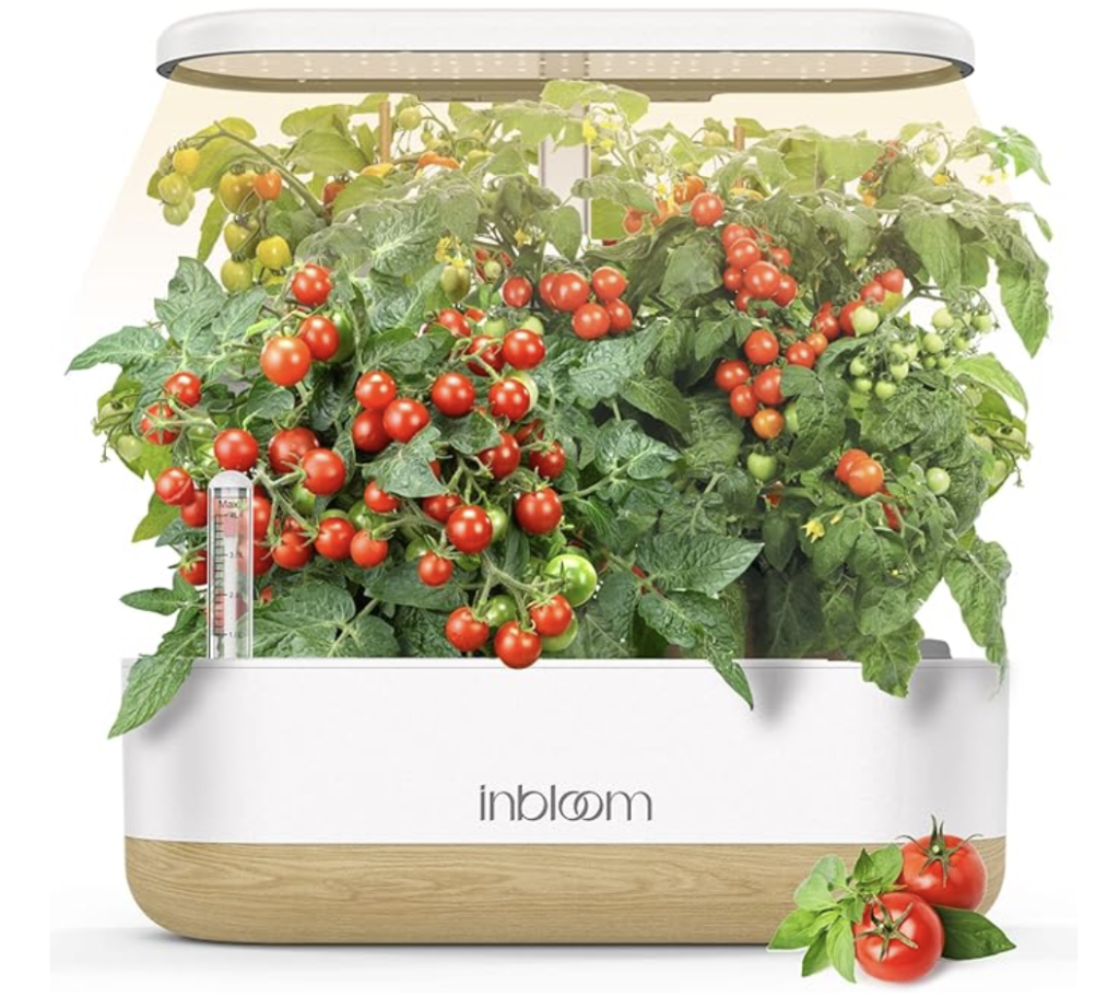 inBloom Hydroponics Growing System Indoor Herb garden