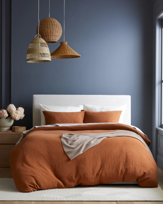 The Magic of Earth Tones in Modern Decor: A Strega Nona-Inspired Journey 2 Quince organic cotton bedding, Quince offers premium, sustainably made products at fair prices.