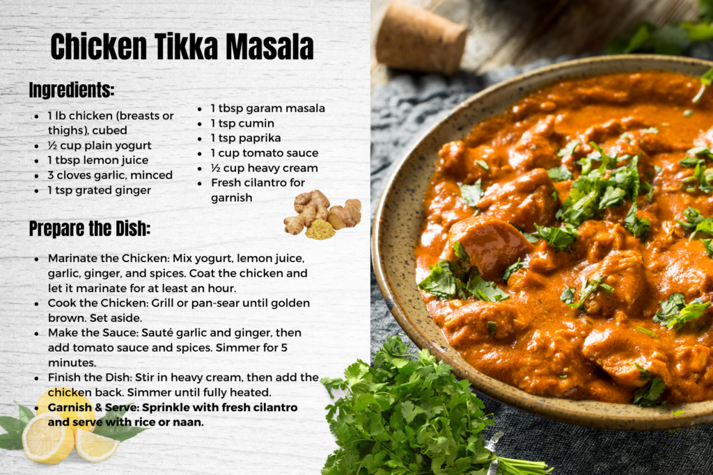 5 Tasty Recipes You Need to Try Today 243 Chicken Tikka Masala