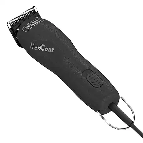 Wahl Pro Animal Pet MaxCoat Clipper - Dog, Cat & Horse Clipper - for Pet Grooming - Corded - Quiet - Black