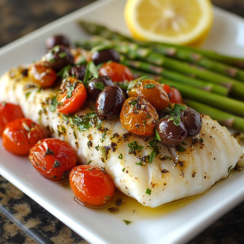 Revolutionize Your Diet: 28-Day Anti-Inflammatory Recipe Guide 21 Mediterranean Baked Cod
