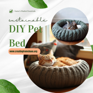DIY Pet Bed from Old Sweaters Supplies Checklist