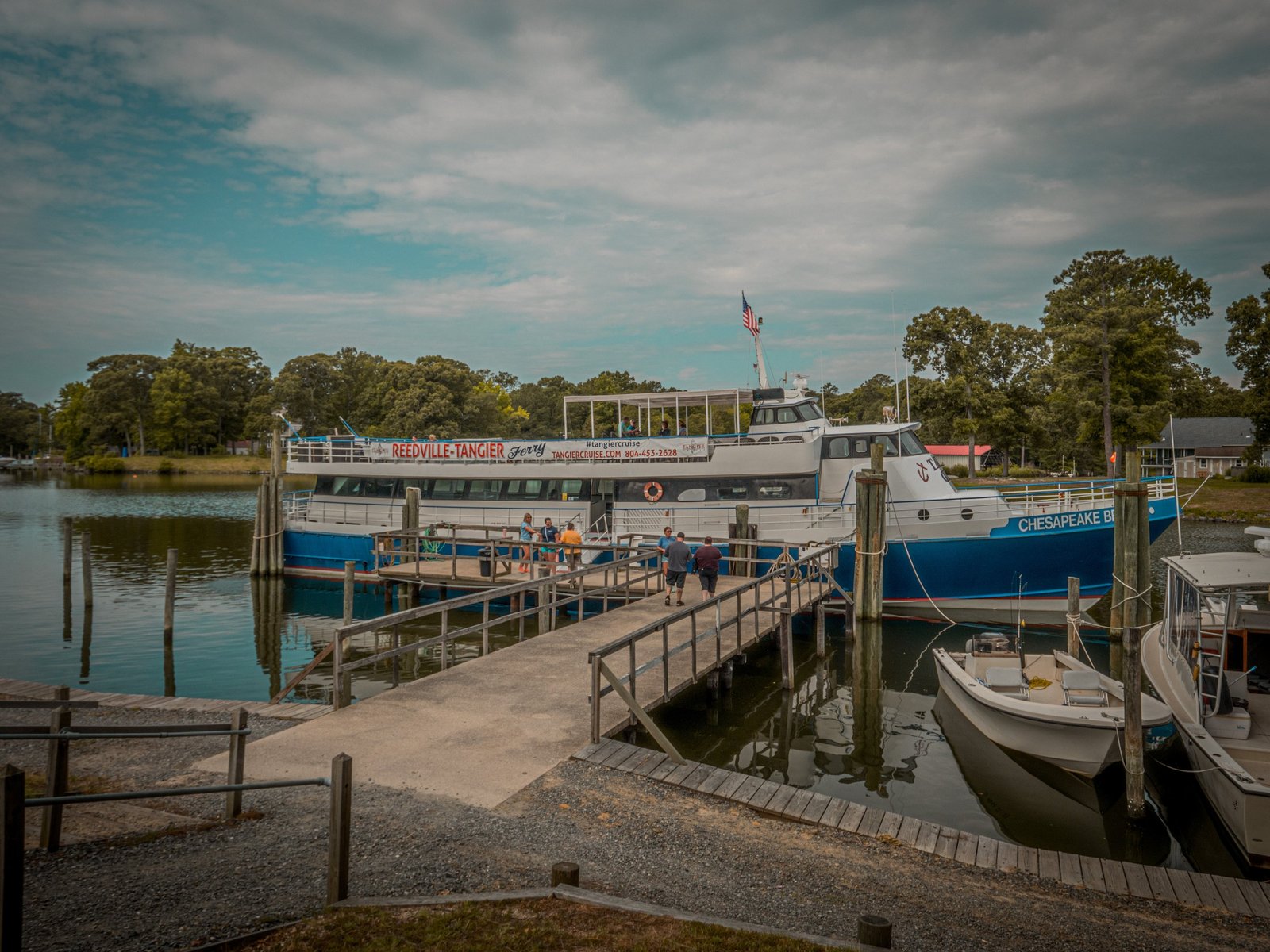 Take a riverfront cruise in Reedville, Va