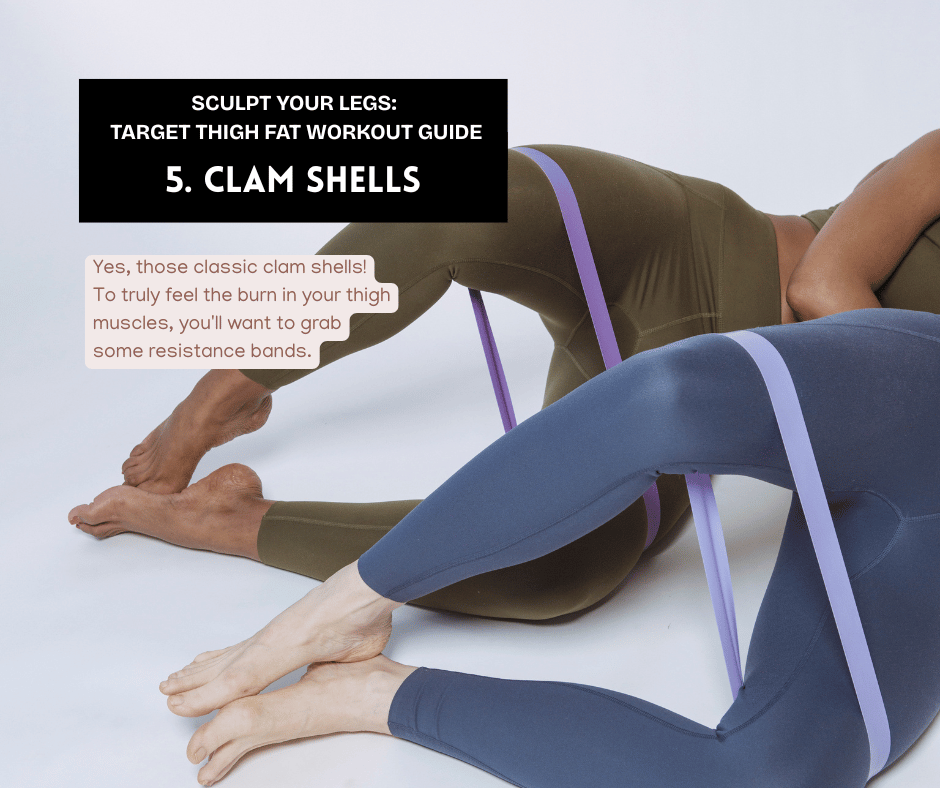 Claim Shells are a great inner thigh exercise