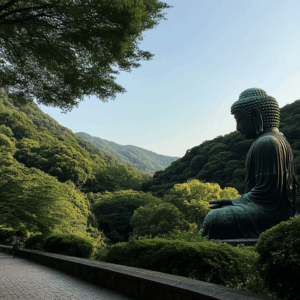 head to Kamakura to see the awe-inspiring Great Buddha