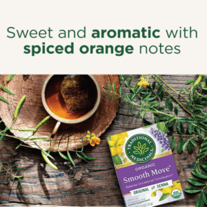 Peppermint tea for bloating and IBS relief.