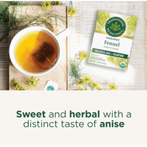 Traditional Medicinals Tea, Organic Fennel, Promotes Healthy Digestion