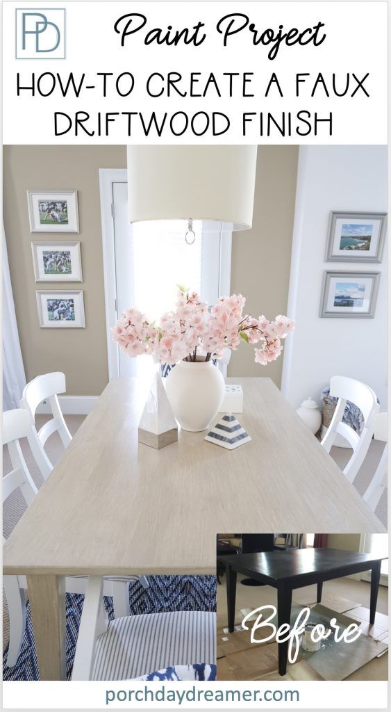 How to Get the Pottery Barn Driftwood Finish at Home 6 Pottery Barn Driftwood DIY
