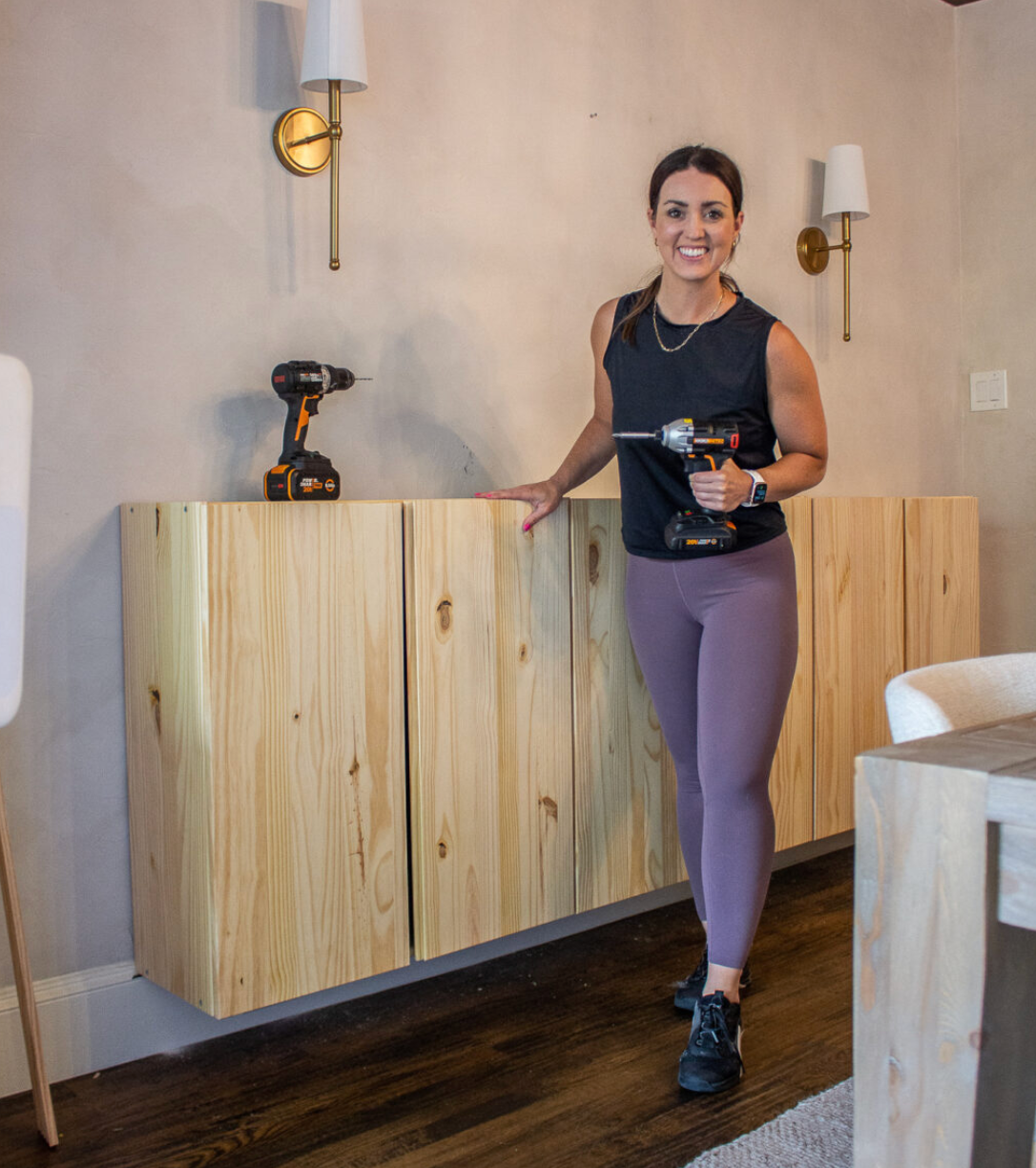 dining room makeover on a budget