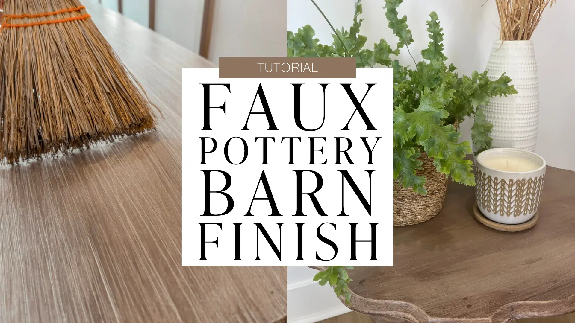 How to Get the Pottery Barn Driftwood Finish at Home 4 How to achieve the DIY Faux Driftwood Finish